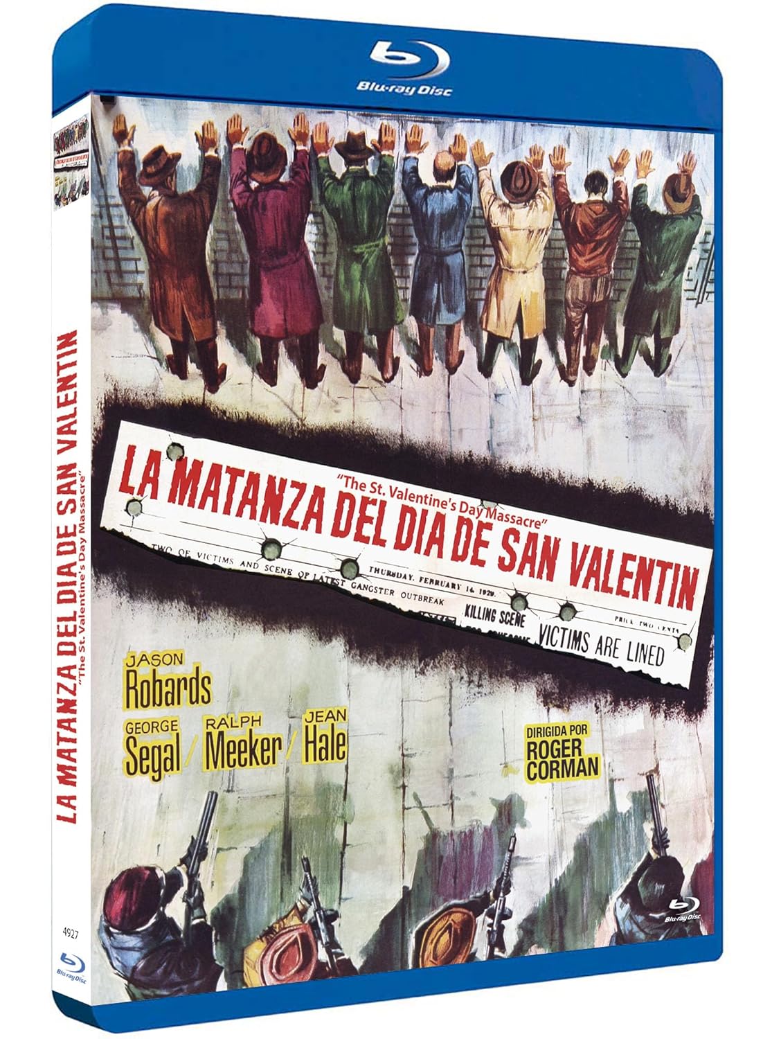 The St. Valentine’s Day Massacre (1967) [ Blu-Ray, Reg.A/B/C Import – Spain ]