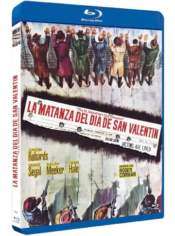 The St. Valentine’s Day Massacre (1967) [ Blu-Ray, Reg.A/B/C Import – Spain ]