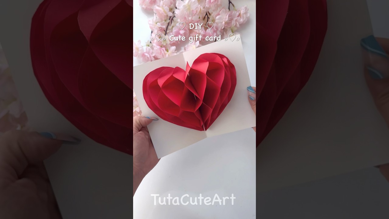 DIY Valentine’s Day gift card ♥️